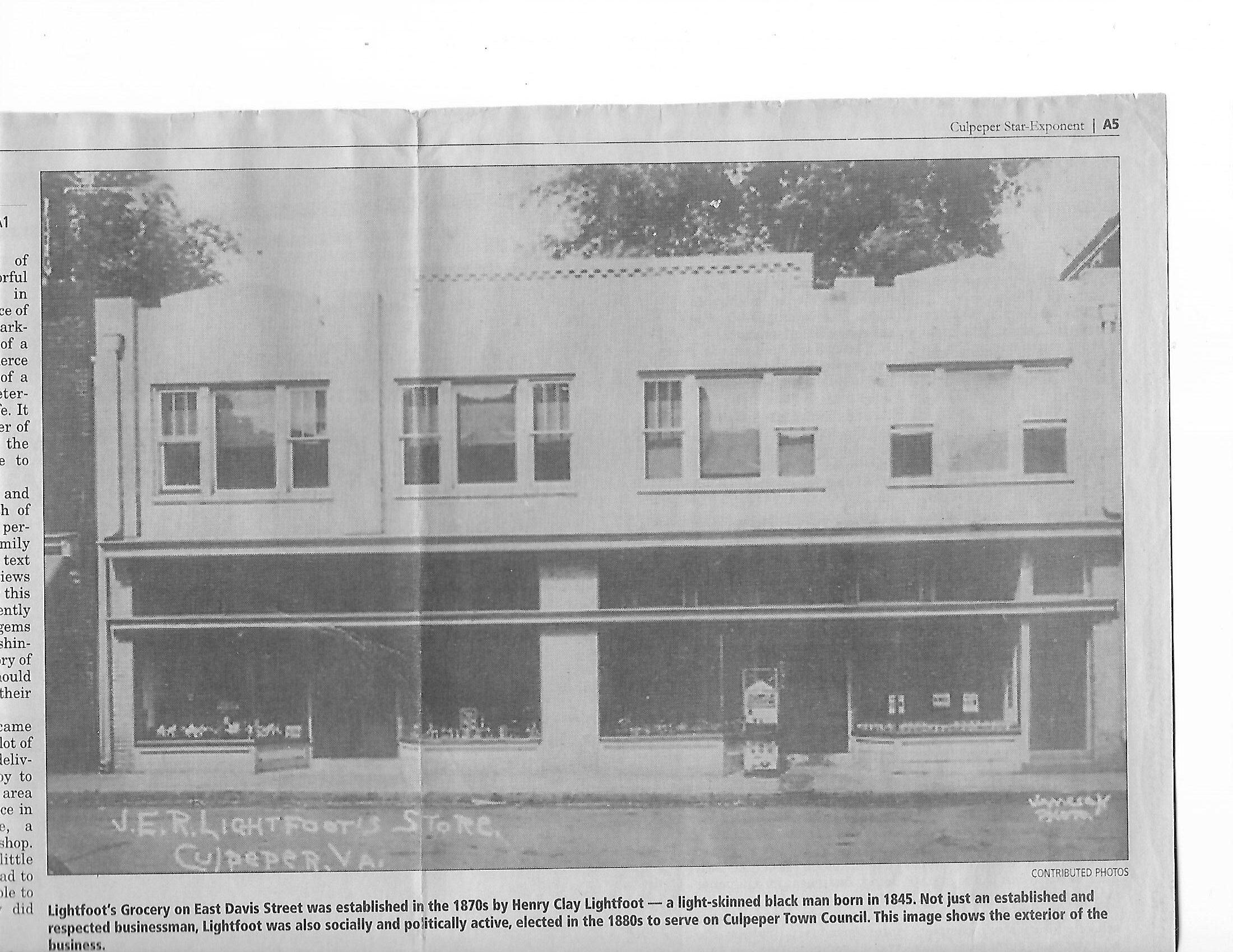 Photo of Lightfoot's grocery