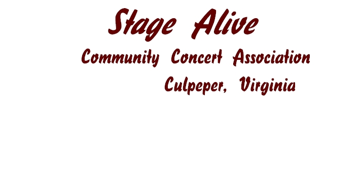 Stage Alive Community Concert Association Image