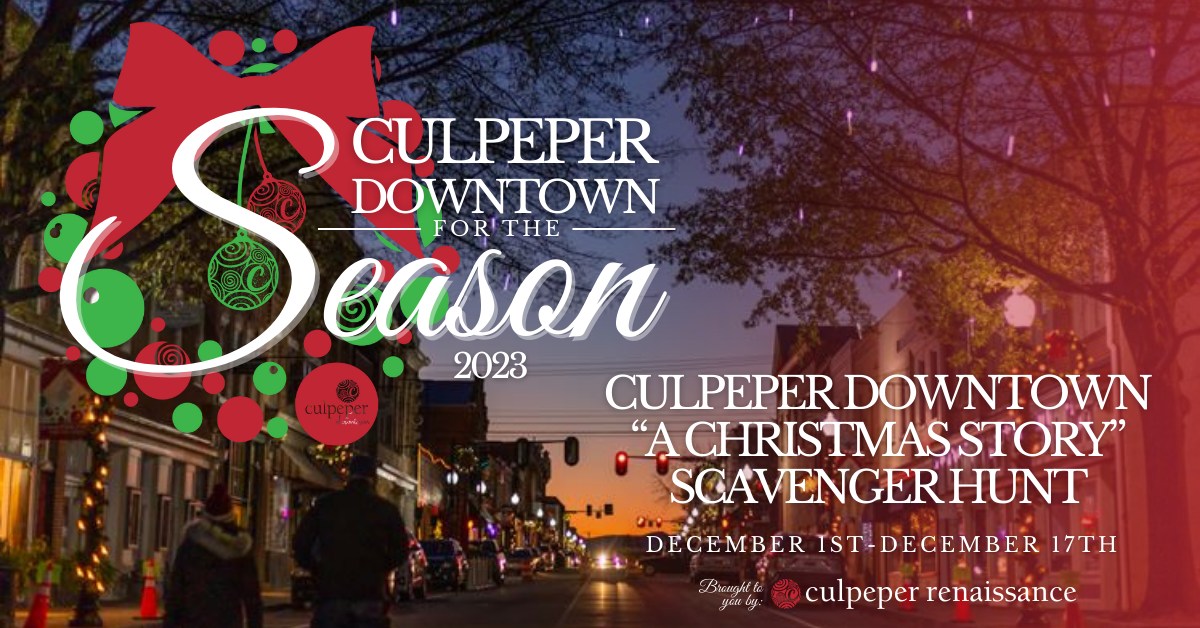 Culpeper Downtown “A Christmas Story” Scavenger Hunt Image