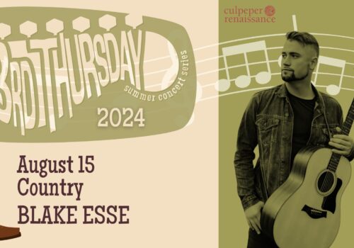 3rd Thursday Summer Concert Series in 2024 – Blake Esse Image