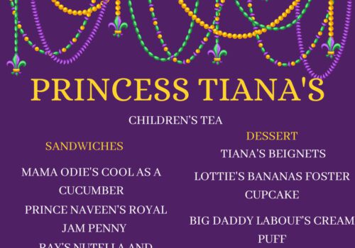 Princess and the Frog Carnival Tea Image