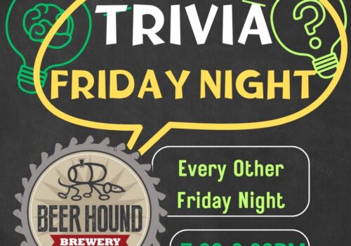 Trivia Friday Night at Beer Hound Brewery – Every Other Friday Night From 7:00-9:00PM. Image