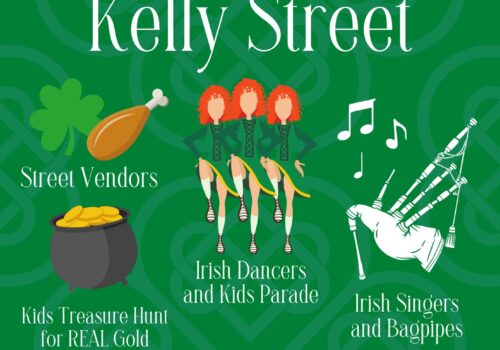 Shamrocks on Kelly Street – Irish Street Festival Image