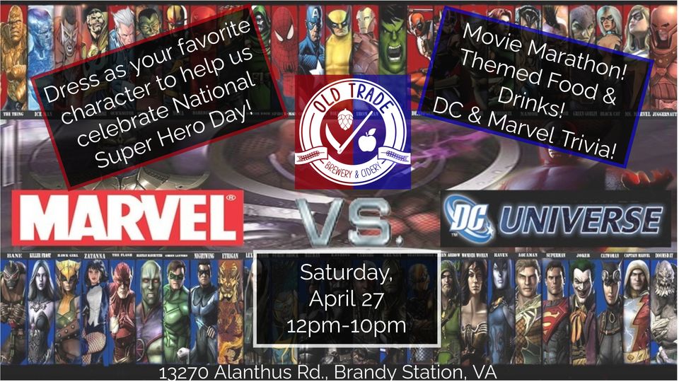 Marvel vs. DC Super Hero Day! Image