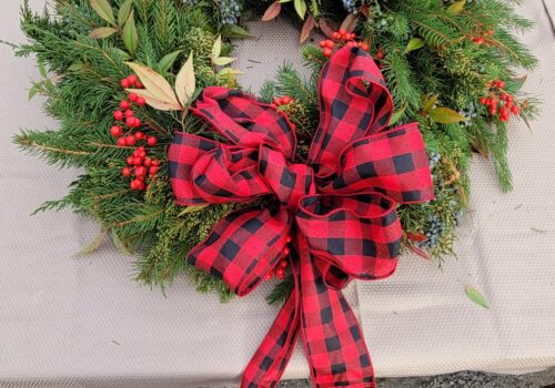 Christmas Live Greenery Wreath Making 2024 Image