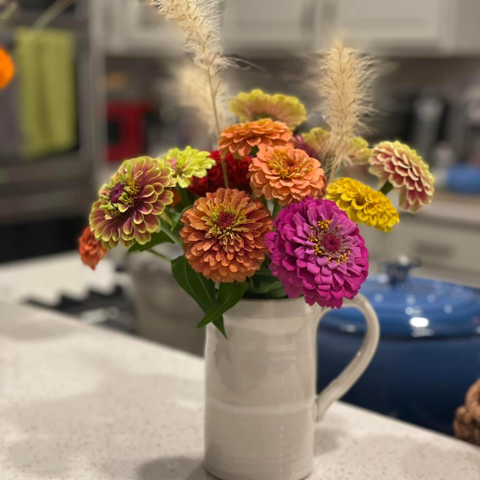 vase of flowers