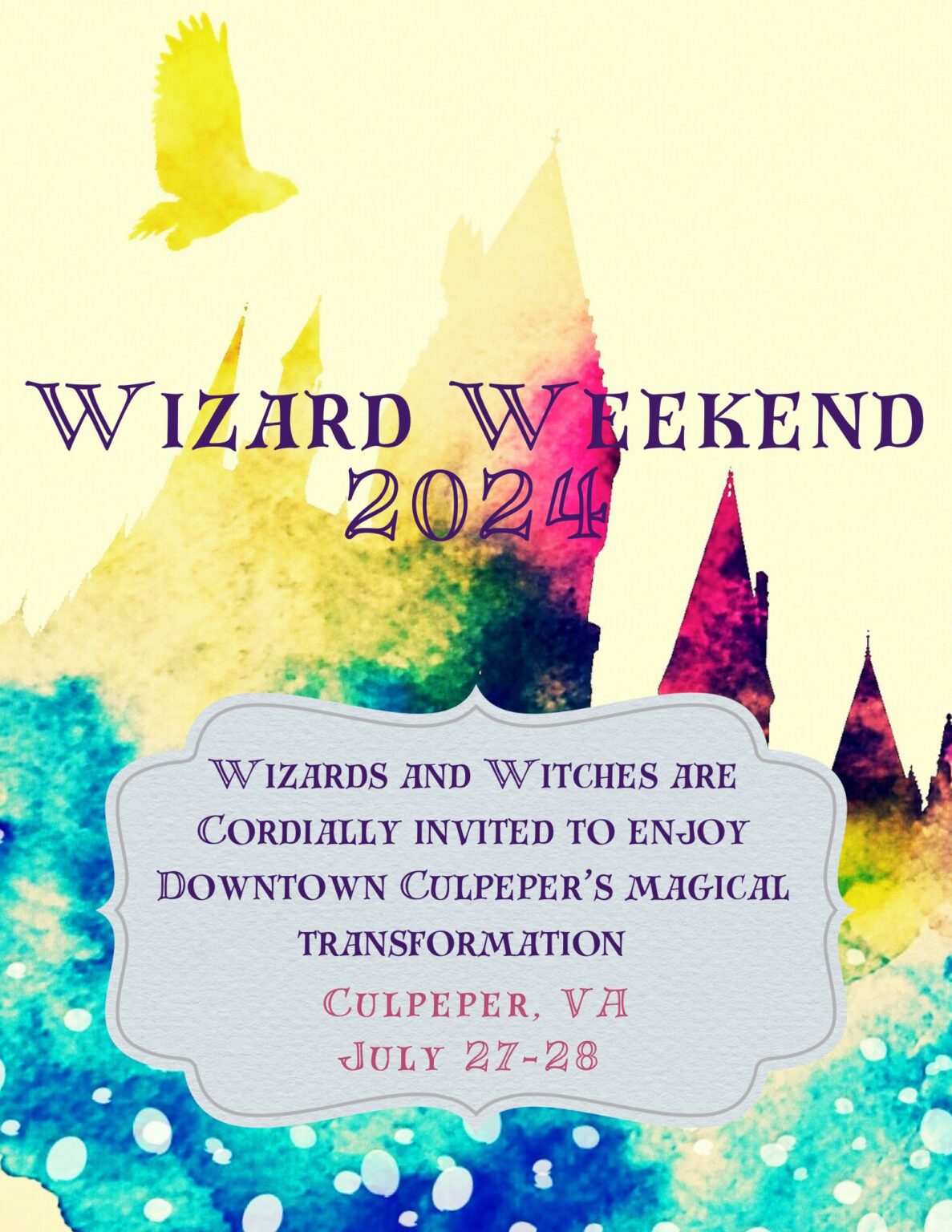 Wizard World Weekend in Downtown Culpeper Visit Culpeper