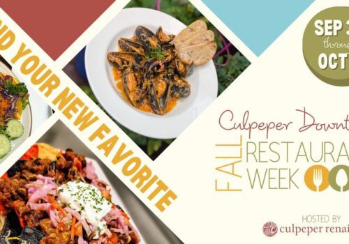 Culpeper Downtown Fall Restaurant Week Image