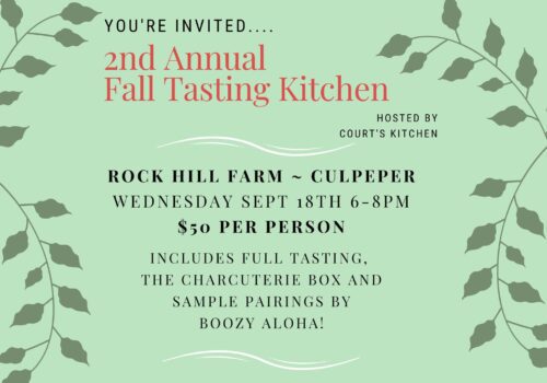 2nd Annual Fall Tasting Image