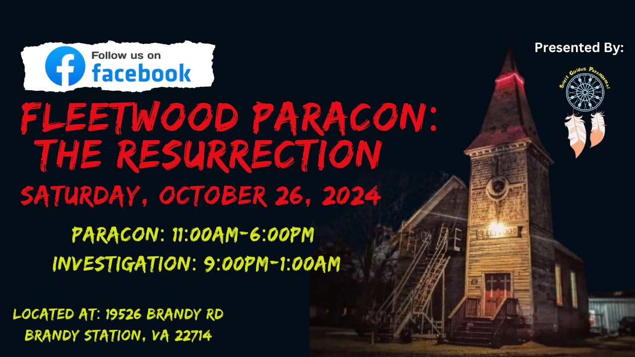 Event flyer for Fleetwood Paracon