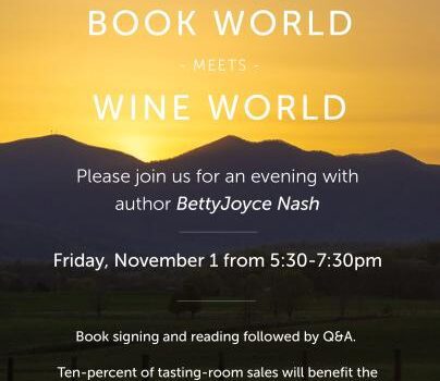 Book World Meets Wine World Image