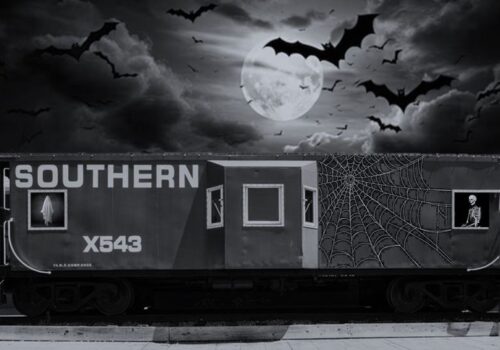 Halloween Caboose Open House Image