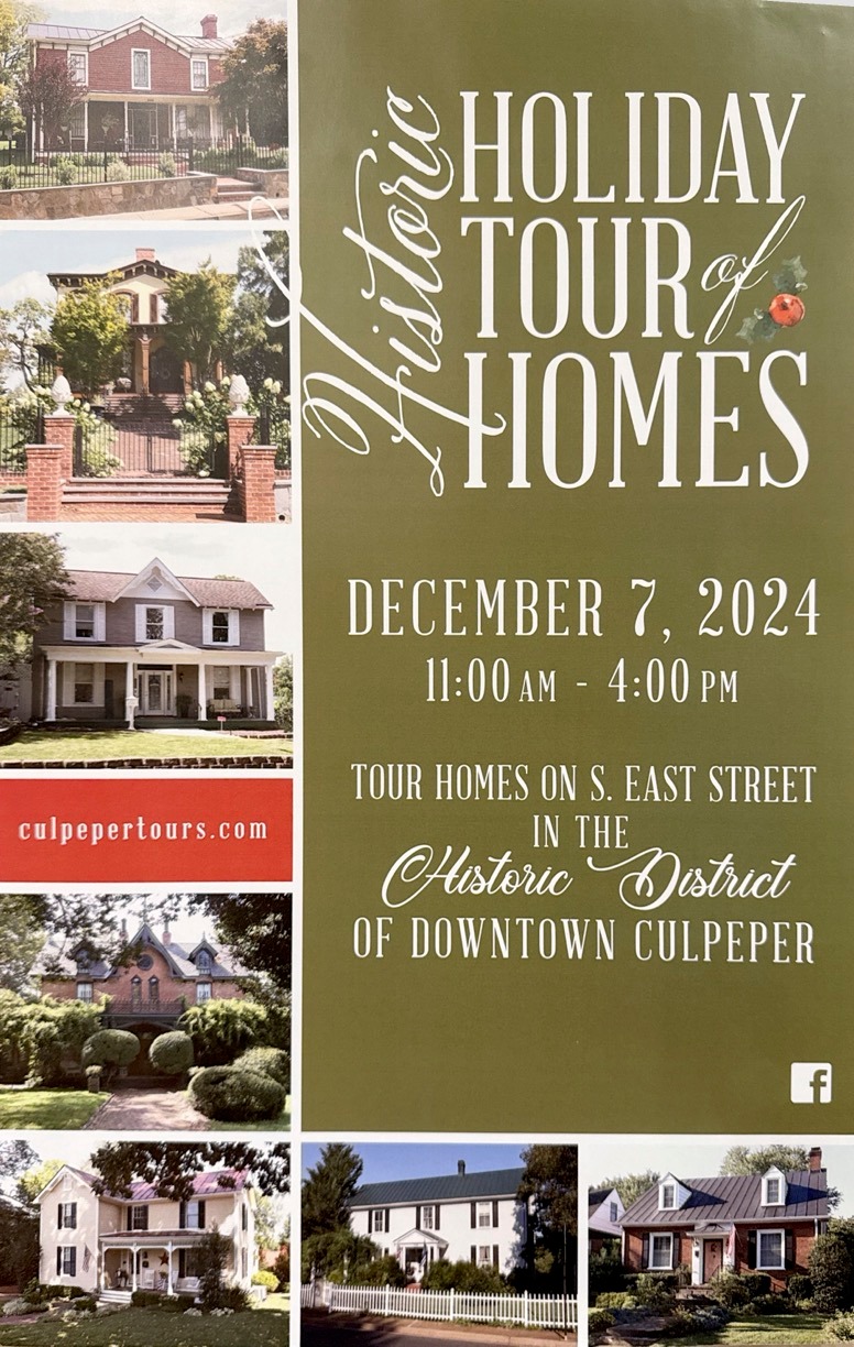 holiday home tour flyer