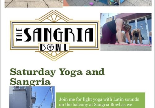 Saturday Yoga and Sangria Image