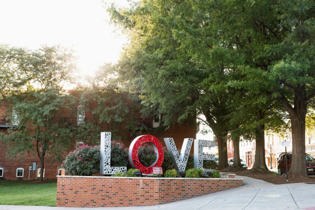 LOVE sign