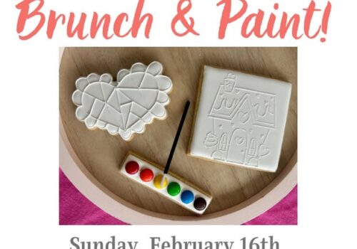 Valentine Cookie Paint & Brunch Image