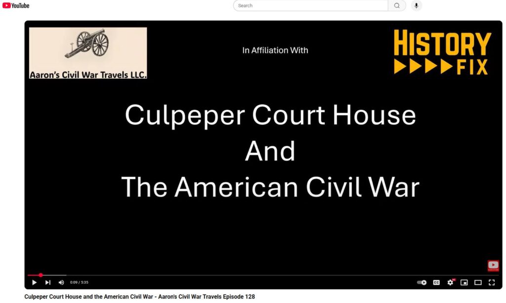 Culpeper Courthouse and the Civil War