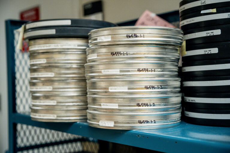 image of videos in metal canisters