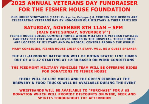 Annual Veterans Day Weekend Celebration and Fundraiser For The Fisher House Foundation Image