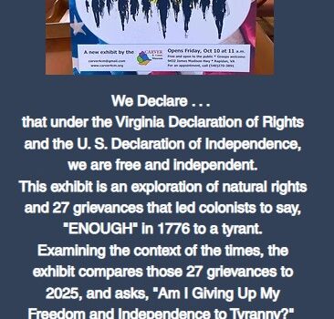 “We Declare” Exhibit Image